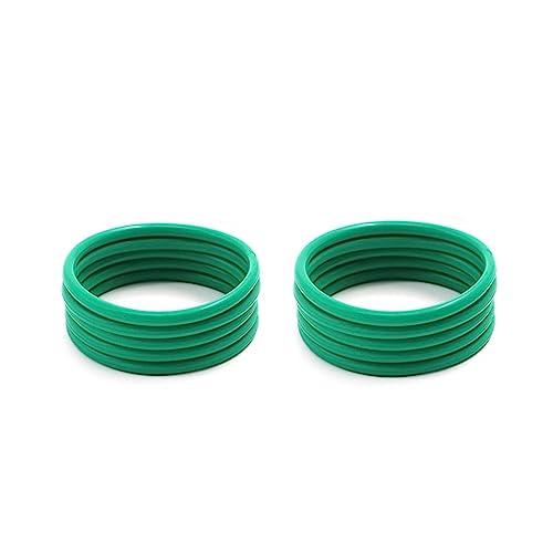 BAFFII Uitlaat van Motorfiets For SX EXC XC XC-W TE EC 125 200 250 300 SX 125 TE 300 Motorfiets Uitlaatspruitstuk Rubber pakking O-ring (Kleur : 10pcs)