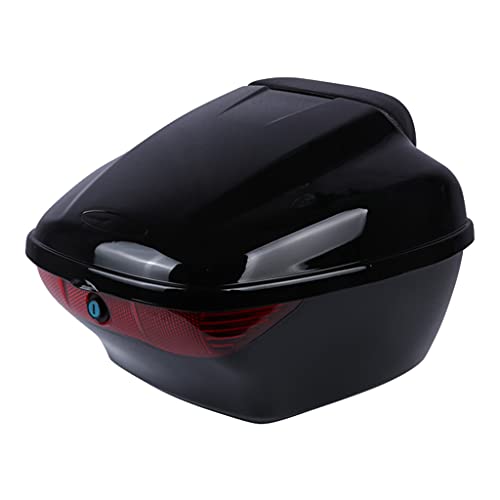 ZXCVDF Top Case voor Motorfiets Scooter Topcase Top Case voor Motorfiets Quick Release met één klik / Geel