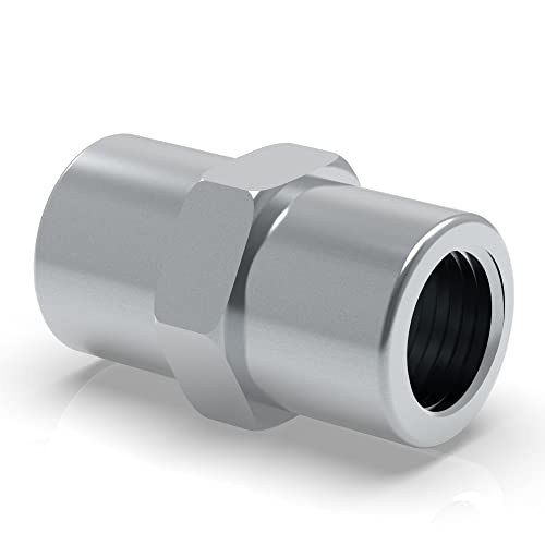 AUPROTEC 4 x connector M10 x 1 voor remleiding 4,75 mm flens F type OAA professionele remleidingsconnector DIN/ISO 1651 conform