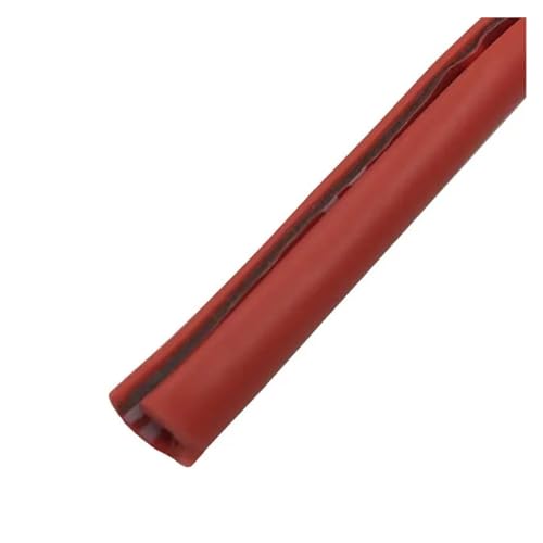 Hogen liwei Store Autodeurstrips Rubberen rand Beschermende 10M Strips Zijdeuren Lijstwerk Zelfklevende krasbeschermer Voertuig for auto's Auto (Color : Red10M)