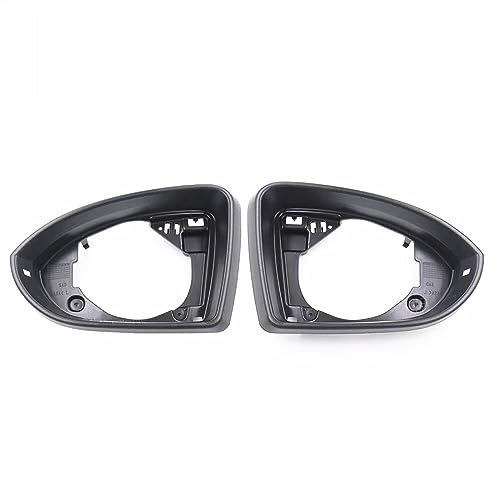 GADSJI Links/Rechts Vervanging Side Wing Spiegel Behuizing Frame Cover, for VW, for Golf, for 7 MK7 7.5 GTD R GTI Trim 5G0 857 601 A 5G0 857 602 A Achteruitkijkspiegelframe (Size : Left and Right)