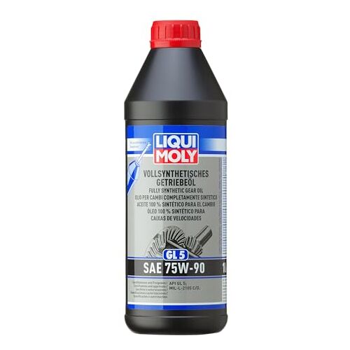 LIQUI MOLY Volledig Synthetische Tandwielolie (GL5) SAE 75W-90   1 L   Tandwielolie   Hydraulische olie   SKU: 1414