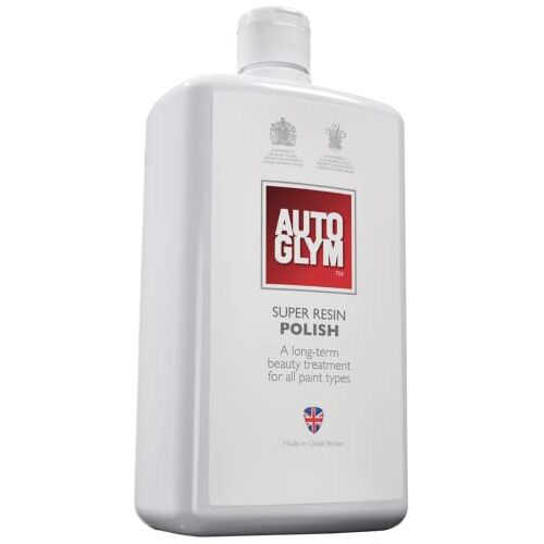 AutoGlym Super Resin Polish Verwijdert Schuurplekken en Krassen en Zorgt voor een Wax Bescherming voor Autolak 1L