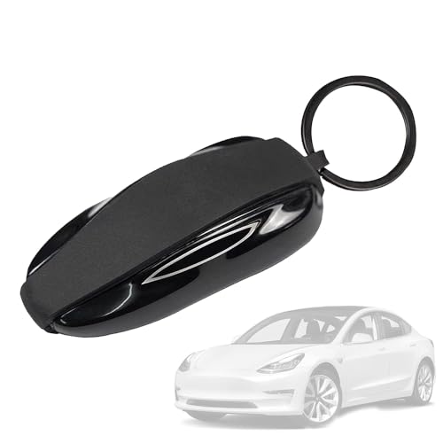 QSLLLY Auto Sleutelomhulsels voor Model 3 S X Y,Sleutelbehuizing Antival Sleutelomhulsels Anti-bekrast Sleutelhoesje Sleutelhoes Accessoires