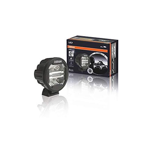 OSRAM LEDriving ROUND MX180-CB, LED-rijverlichting voor veldverlichting dichtbij en veraf, combo, 3000 lumen, lichtbundel tot 300 m, LED-koplamp / extra grootlicht en positielicht, ECE-goedkeuring