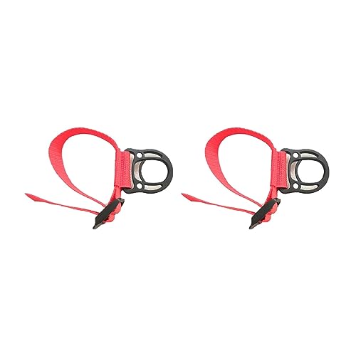 ERNZAT Xuanqingyi Store 2 stuks rolbeugel auto kleerhanger accessoires jas effen universeel heavy duty (Color : Red)