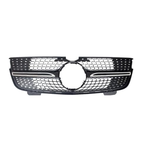 OSKOUR Auto-voorgrille, sportgrille, auto-grille, grille, grille-inzetstuk, auto-voorbumper Racing Grill Billet Grille Cover. Compatibel for Benz. X164 GL-Klasse 2007 2008 2009 2010 2011 2012 (Size : 2007-2