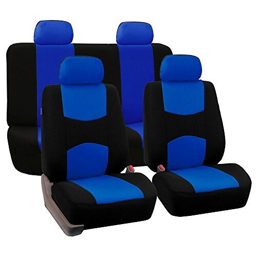 OTCPP Autostoelhoezen set voor VW Passat B6 R36, Al het weer Autostoelhoezen Antislip autostoelhoes Autostoelhoezen set,G Blue