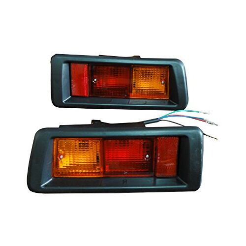 topnicecar 2 Stks Oem Achter Bar Bumper Achterlicht Lampen Set Voor Toyota Landcruiser Prado FJ90 97-99 Jaar