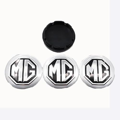 DCSNXZF 4 stuks naafafdekkingen voor MG 60 mm, Autowielafdekking accessoires,D