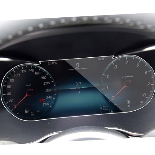 ZYALUI Voor Benz GLC W253 2020 2021 Auto GPS-navigatie LCD-scherm Gehard glas beschermfolie instrumentenpaneel beschermend (instrumentenpaneel)