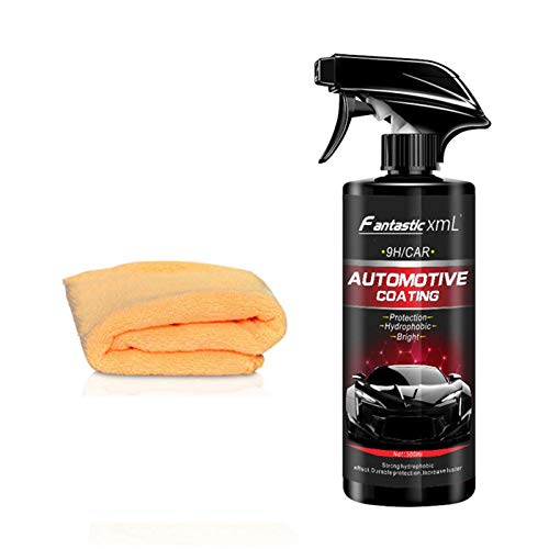 a-r 500 ml Automotive Nano Coating Liquid Car Coating Wax Nano Liquid Coating Wax Car Nano Coating Agent Manual Quick Coat Polish Car Coating Agent Maintenance Tool