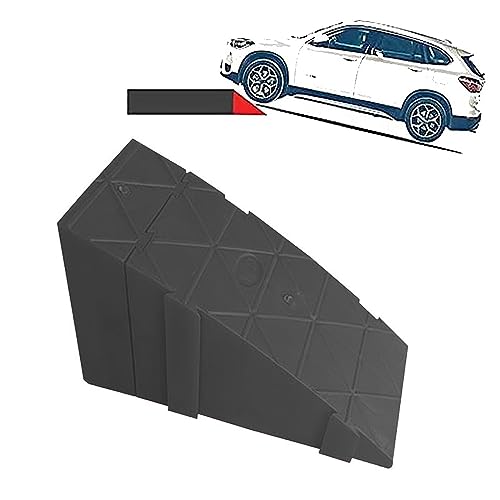 Cxlly Curb Hellingen, Oprijlaan Curb Ramps 12-18cm Rise Height Heavy-Duty Rolstoelhellingen voor thuis Autohellingen Curb Hellingen voor auto's, rolstoelen, fietsen, motorfietsen (Size : 12x30x18cm)