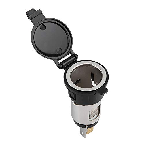 Akozon Sigarettenaansteker, 12-24 V Sigarettenaansteker Adapter Power Sigarettenaansteker Vrouwelijke Socket voor Auto Motor