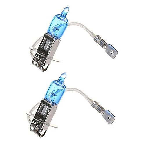 Mintice 2 Stuks Auto H3 Halogeen Koplamp 12V 6000K Zeer Helder Xenon Gas Halogeen Autolampen Wit Licht Lampen 55W Autolamp Mistlamp Vervanging