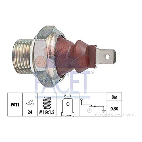 Facet 7.0124 oliedrukschakelaar