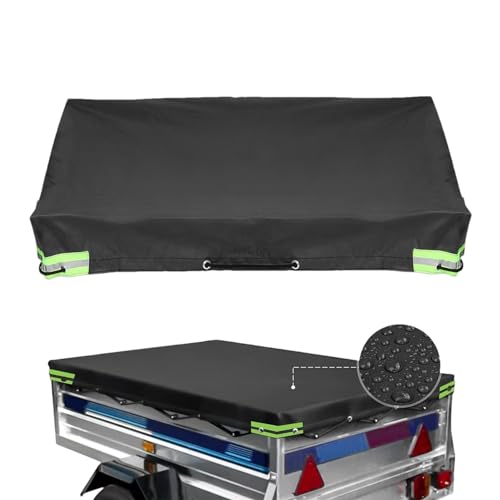 Youpo Reisaanhangwagen Rv-afdekking, aanhangwagenafdekking   Campinghoes voor reisaanhangwagen UV-bescherming Vorstbestendige reisaanhanger Campinghoes voor ander voertuig, autoaanhangwagen,