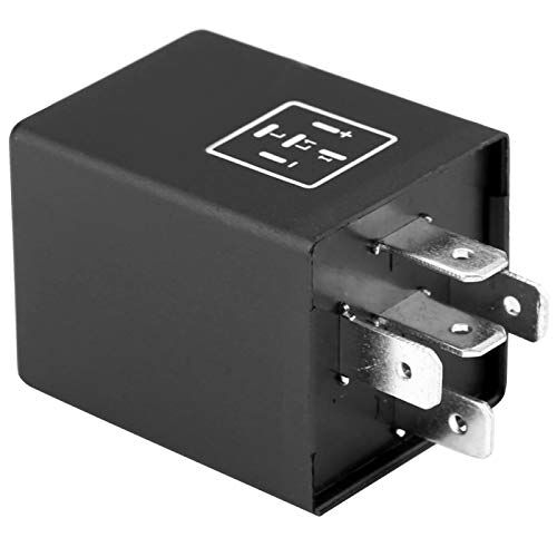 Kuuleyn Richtingaanwijzer relais, 5-pins EP27 FL27 auto knipperlicht relais decoder voor led richtingaanwijzer 12V