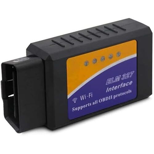 Hihey OBD II Autodiagnoseapparaat ULME 327 WiFi V1.5 OBD2 OBDII Auto Diagnosescanner PIC18F25K80 chip OBD 2 zelfcodelezer Android/iOS diagnose-tool