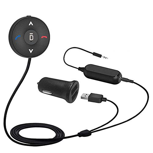 BESIGN BK03 Bluetooth 5.0 handsfree, handsfree, bluetooth-ontvanger voor auto luidsprekersysteem met 3,5 mm jack