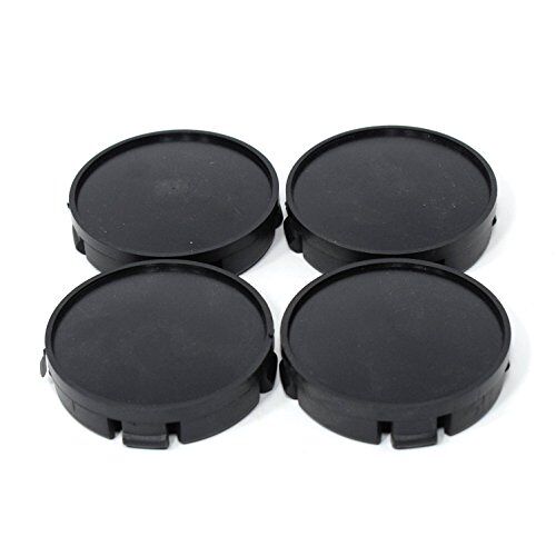 Promo Link 4 x zwarte naafdoppen wieldoppen velgdop 56 mm / 52 mm wieldoppen set doppen aluminium velg