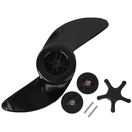 HYWHUYANG 2-pack motorbootpropellers, elektrische trollingmotor buitenboordpropeller T34 elektrische bladmotor buitenboordmotor voor zeeboten en vissersvaartuigen vervangende propeller