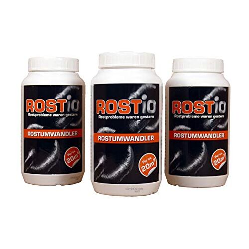 Rostio 3 x roestomvormer & primer   zeer effectieve roestomvormer met kwast 1 liter