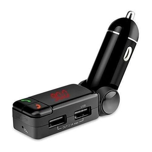 MMOBIEL Bluetooth Handsfree Carkit FM Transmitter 2 USB Poorten