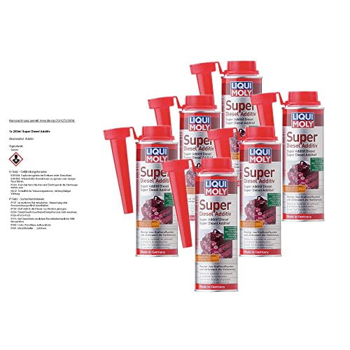 LIQUI MOLY 6x Liquid Moly 5120 Super Diesel additief brandstof additief 250ml