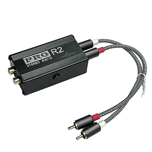 Nemeaii 1 stuk audio-ruisfilter, RCA-ruisonderdrukker, isolator, audiosignaal-ruisonderdrukker