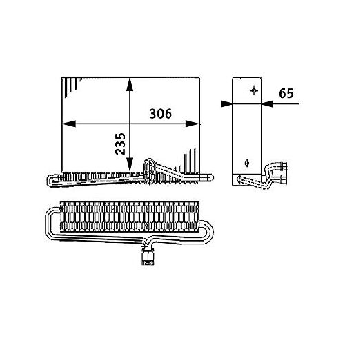 Mahle AE 74 000P verdamper BEHR PREMIUM LINE