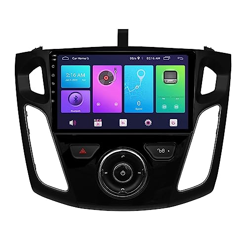 ZGYBDH HD Auto Touchscreen Radio Autoradio voor FO-RD FOCUS 2016 2017 9 inch Android 2 Din Radio GPS Navigatie IPS Touchscreen met 4G Carplay SWC Wifi Spiegel Link DSP