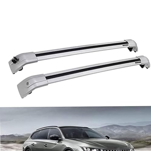 UYJJYDFC Aluminium Dakdrager-dwarsstang Voor Peugeot 508 SW 2011-2018, Bagagedrager Op Het Dak, Dakdrager, Dakdrager, Transportrekaccessoires