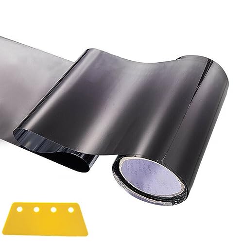 MiOYOOW Ruiten-UV-getinte folie auto spiegelfolie raamfolie auto-zonwering met anti-uv-ruittint voor auto (20 x 150 cm