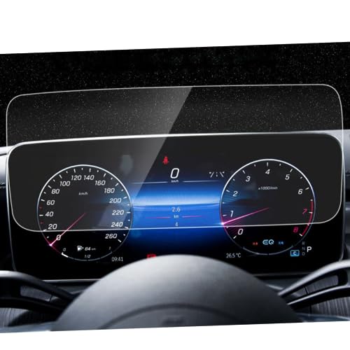 ZYALUI Voor Benz EQE 350 2022 Auto GPS en instrumentenpaneel LCD-scherm Gehard glas beschermfolie Anti-kras (Instrumentenpaneel)