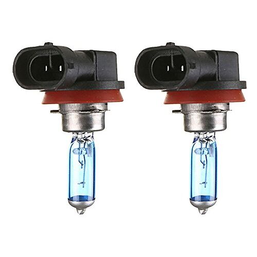 Mintice 2 Stuks Auto H11 Halogeen Koplamp 12V 6000K Zeer Helder Xenon Gas Halogeen Autolampen Wit Licht Lampen 100W Autolamp Mistlamp Vervanging