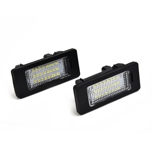 MuChangZi 2 Stks Led Aantal Kentekenplaat Licht Lamp Voor B/MW E39 M5 E70 E71 X5 X6 E60 M5 E90 E92 E93 M3