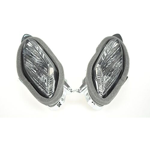 TP Motorfiets richtingaanwijzer richtingaanwijzer licht lamp voor Honda ST1300 (Front Signals) (grijs)