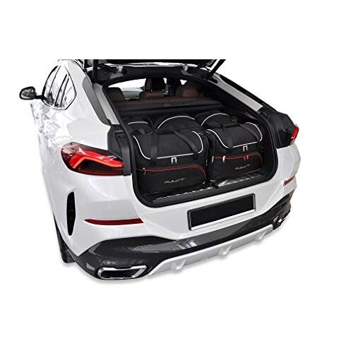 KJUST Speciale Autotassen Set 5 stk Compatibel met BMW X6 G06 2019+ Fitted Bags