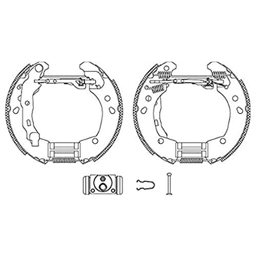 Hella 8DB 355 004-821 Remschoenenset R1175