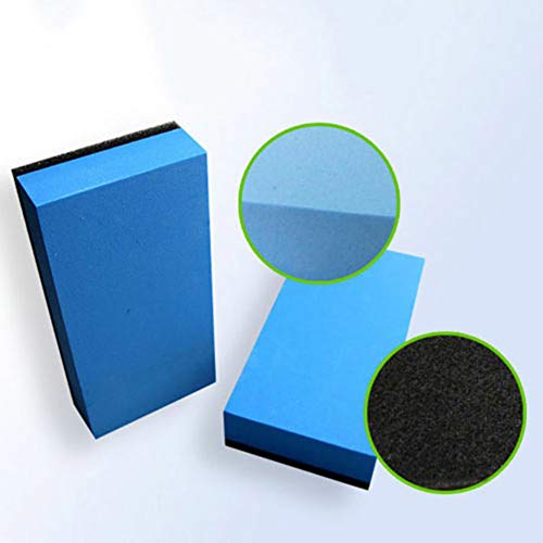 KKPLZZ 10 stuks autokeramische coating sponsglas nano-wascoating applicator pads sponzen (7 5 x 5 x 1 5 cm)