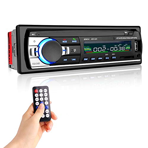 Wallfire Autoluidspreker Autoradio Autoradio Host JSD 520 12V Bluetooth Autoradio Ingebouwde FM Aux-ingang Ontvanger Autoradio Speler