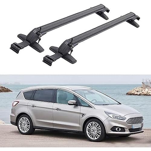 KAMNIK Imperiaal-dwarsbalk,voor Ford S-MAX 2006-2014,imperiaalrails Bar Bagage Cargo Transportrack Auto-accessoires