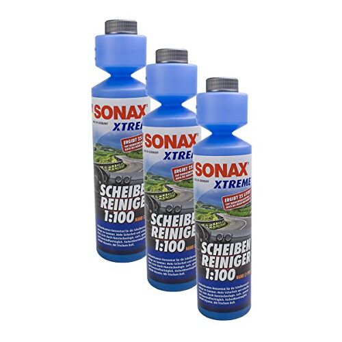 SONAX 3X 02711410 Xtreme ruitenreiniger 1:100 NanoPro concentraat 250ml