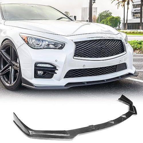 SPYKEY Auto voorspoilers voor Infiniti Q50 Sport Sedan 4 Door 2013-2017,auto voorbumper lip spoiler splitter voorspoiler diffuser auto-accessoires