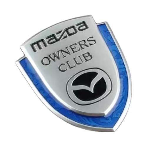 QVBGFF Auto-emblemen badge-logo, voor MAZAD 3 5 6 CX3 CX5 CX7 CX8 CX9 CX5 CX30 Letter autostickers en emblemen embleem, auto decoratieve styling exterieuraccessoires,C
