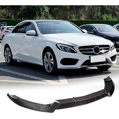 SPYKEY Auto voorspoilers voor Mercedes-Benz W205 C205 A205 Sport C43 AMG 2-Door 4-Door 2015-2020,auto voorbumper lip spoiler splitter voorspoiler diffuser auto-accessoires