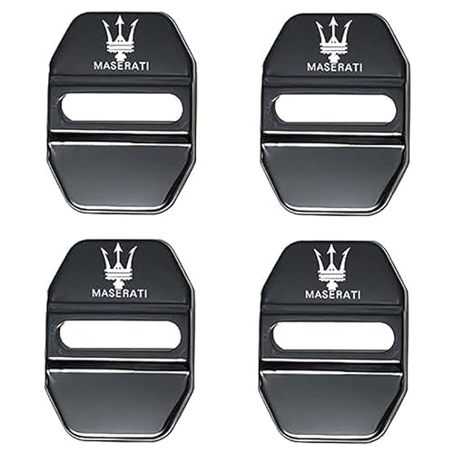 IUYTGTR 4 stuks auto deurslot afdekking, voor Maserati GranCabrio Cabriolet 2010-2019 auto bescherming accessoires.,C