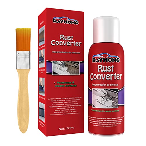 Youding Rust Remover Spray, 100ml Extreme Car Rust Remover, Car Chassis Rust Converter, Multifunctionele roestverwijderaar, op water gebaseerde metaalroestverwijderaar, roestremmer, antiroestverwijderaar voor