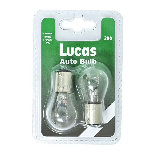 Lucas Oil Lucas Electrical 12v 21/5w 380 Remlamp LLB380PX2